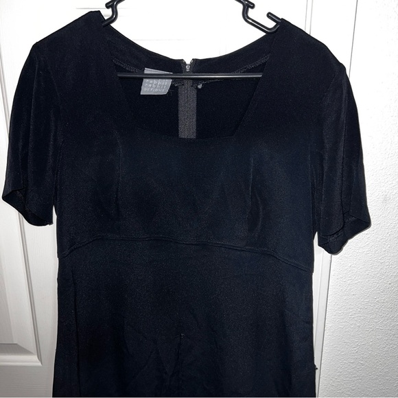 Vintage Rabbit Rabbit Rabbit Womens Short  Dress  Size 16 Black - Picture 2 of 5